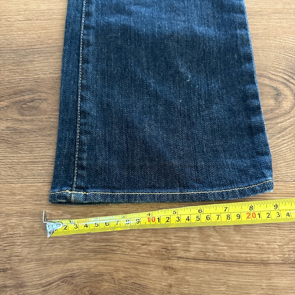 7 for All Mankind Boycut Women's Blue Denim Jeans Size 27 - Picture 11 of 12
